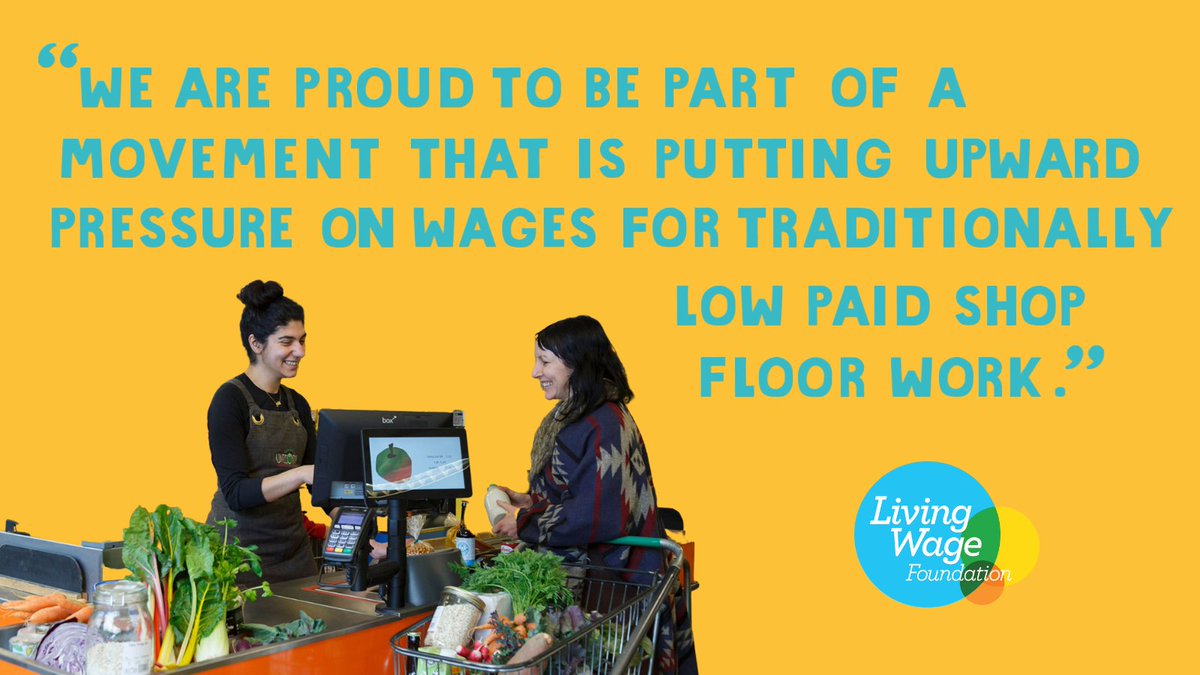 "To anyone that is considering becoming a Living Wage Employer, we’d say that to have more and more take-up by employers is vital to the success of the movement, and for it to grow in profile so consumers are more aware of who pays it and who doesn’t."

livingwage.org.uk/news/key-work-…
