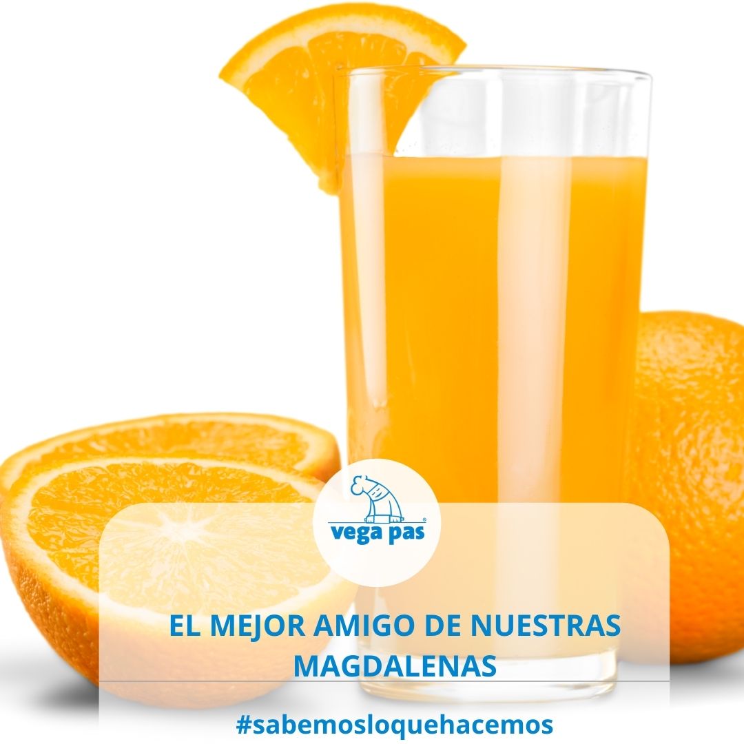 Porque lo único que puede hacerte disfrutar más de nuestras #magdalenas #Vegapas es un zumo recién hecho. #sabemosloquehacemos
