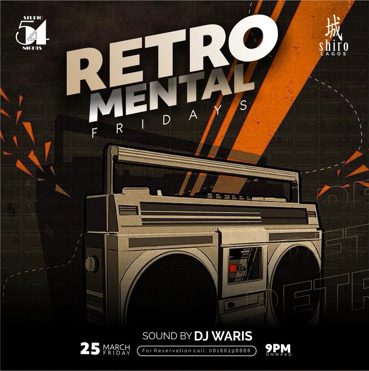 Shirolagos's tweet photo. It's Friday yea! DJ Waris is taking your Friday to new heights at Retromental night from 9PM onwards!
Entry is free!

#ShiroLagos #ExperienceShiro #Retro #LagosRestaurants #FineDining #PanAsian #RetromentalFridays #LagosNightlife #LagosNights #FridayNight #Lagosvibes #Cocktails https://t.co/Z2YI1dpMyX
