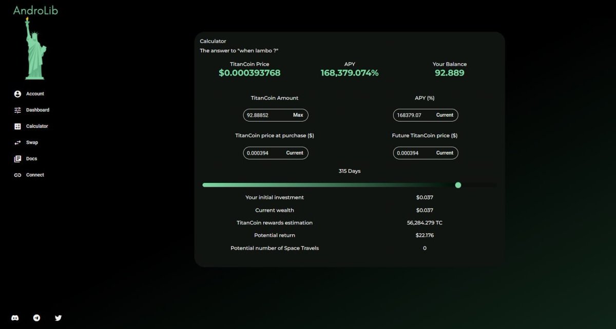 AndroLibMetis's tweet photo. Website Preview ! 

#ANDROLIB #DAAS #ForkTitano #TITANOfork #passiveincome $CAESAR $NODAC $SAFUU #FaaS #NaaS #DaaS #Titano #METIS #metisdao #DeFi #AltCoin $TITANO #100xGems #ALTSEASON #Altcoins #altcoingem #altcoinseason https://t.co/r0roSjZK8y