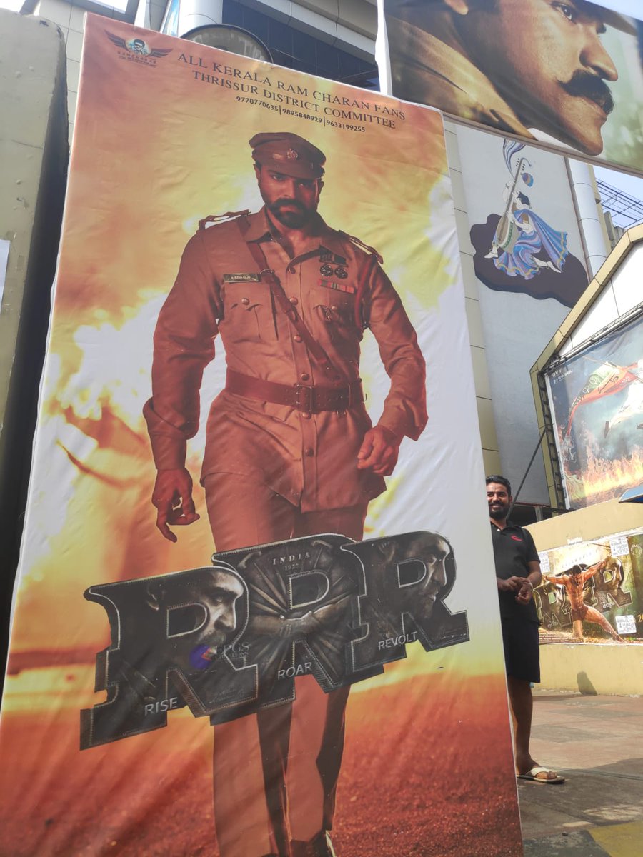 Kerala 𝐑amCharan Fans tweet media