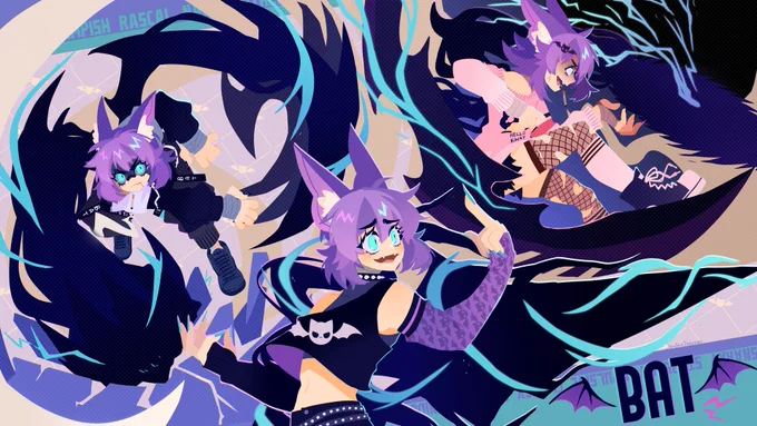 💜 Another batch of Bats 💜
Commissions for @EroticBat ! 