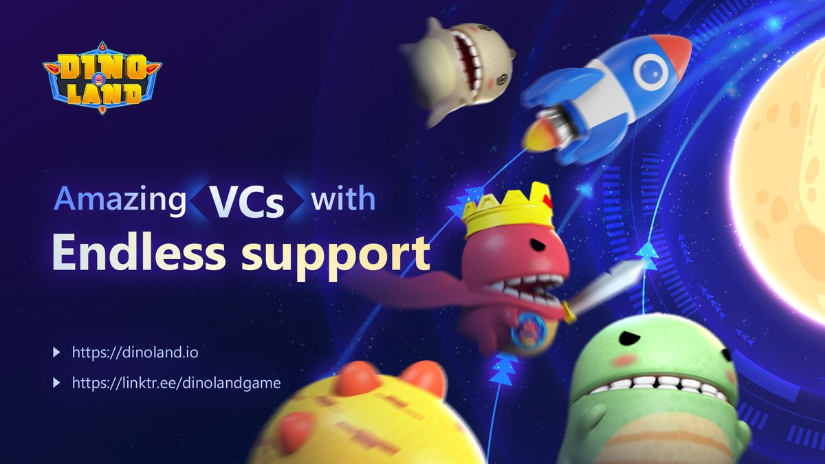 Dinolandgame's tweet photo. 💥POTENTIAL OF DINOLAND MAKING INVESTORS TURN DOWN VESTING💥

🔥 All VCs are determined to bring Dinoland to the MOON!

🔥 🔥DELAYING VESTING IN 3 MONTHS AND DAILY VESTING AFTER THAT!🔥🔥

💥💥All hands on deck for a busy year of Dinoland! https://t.co/ysBl3s0Czr