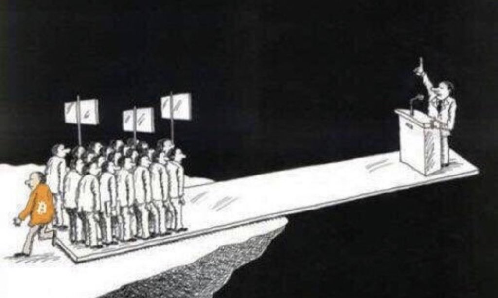 Nobody in the establishment wanted <a href="/Uber/">Uber</a>. No regulator wanted Uber. No taxi driver wanted Uber. Why did Uber win? The people wanted Uber. 

It’s the same thing with #Bitcoin. Bottom-up technology. We the people.