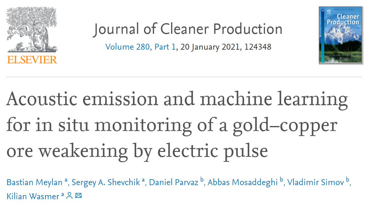 LightningMachs's tweet photo. The Sound of [Rock] Music?

Rocks make different noises when they break, and we're using these sounds to predict how much they have broken in order to optimise #mineralprocessing equipment, saving #energy and #CO2. 

https://t.co/WLWcyXti4g

#mining #sustainability https://t.co/3FXKUR0OIp