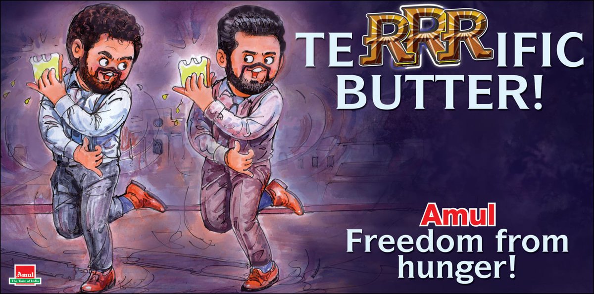 Amul_Coop's tweet photo. #Amul Topical: Much awaited magnum opus releases… https://t.co/ywzRqfh5Vm