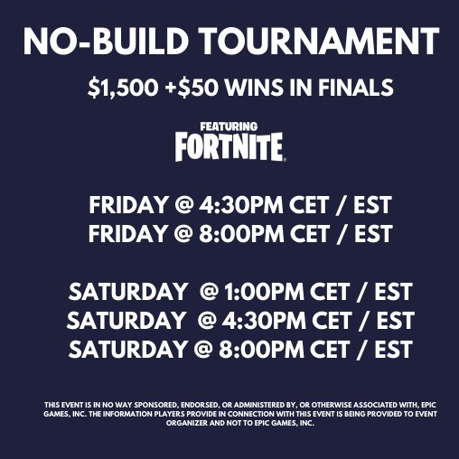 Rematch_gg's tweet image. LIKE THE NO-BUILD META? NOW'S YOUR CHANCE TO COMPETE. 

Inviting 3 teams to finals who: 

&amp;gt; RT
&amp;gt; @ their teammate
&amp;gt; Comment their Rematch username

JOIN: bit.ly/36NyqCk