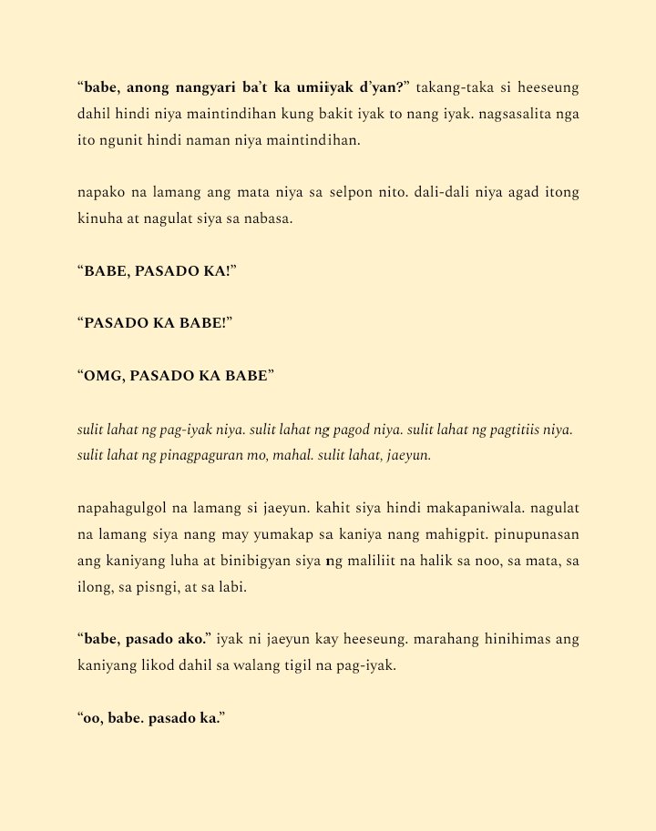 heartylemon's tweet photo. pasado,
a #heejake drabble. https://t.co/YESp3Nuod8