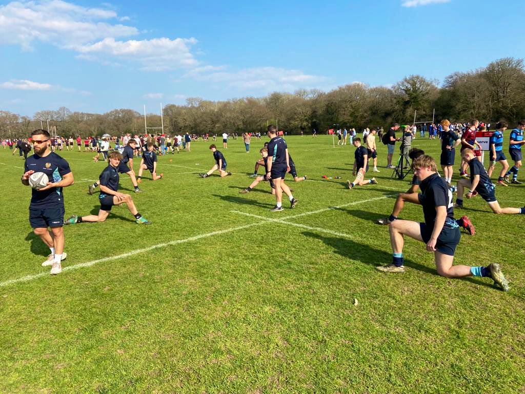 Rugby_Ath_Dev's tweet photo. Great to support the u16s at @RPNS7 this week. ☀️ 

Fantastic run ending with a narrow loss against Eton in the Quarter Finals. https://t.co/daS9fglELE