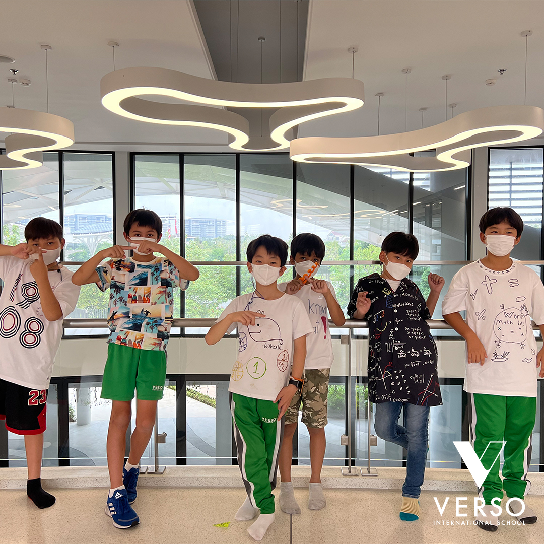 versoschool's tweet photo. Our learners joined millions of students around the world to participate in this year’s World Maths Day. They took math pictures, played estimation games&amp;logic puzzles, participated in the Mathletics Live competition&amp;even dressed in math-themed clothes!#versoschool #worldmathsday https://t.co/qv14TnqmZl
