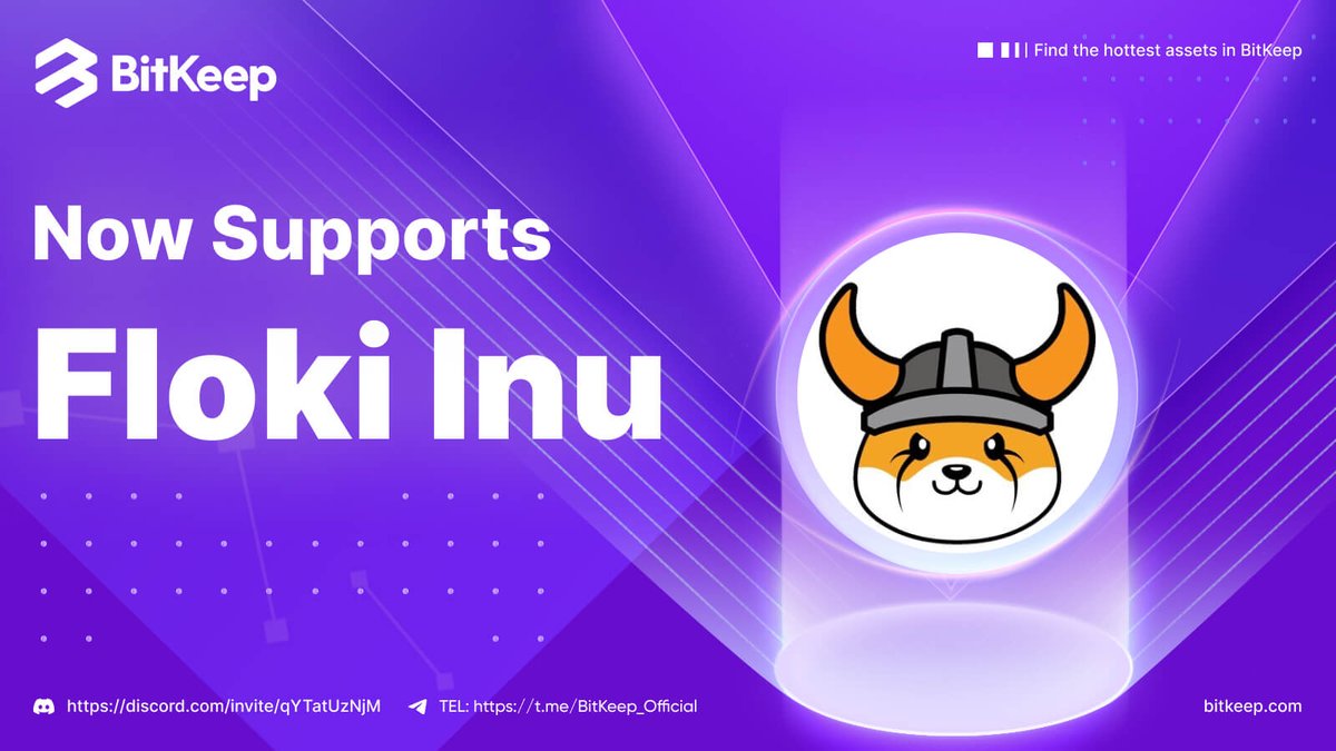 BitgetWallet's tweet photo. 📢#BitKeep now supports @RealFlokiInu.

👉#Floki, By combining the power of memes with real utility and charitability, FLOKI gives power and opportunity to the people — to the underdogs — instead of venture capitalists and hedge funds. https://t.co/H4ZSEkOfAD