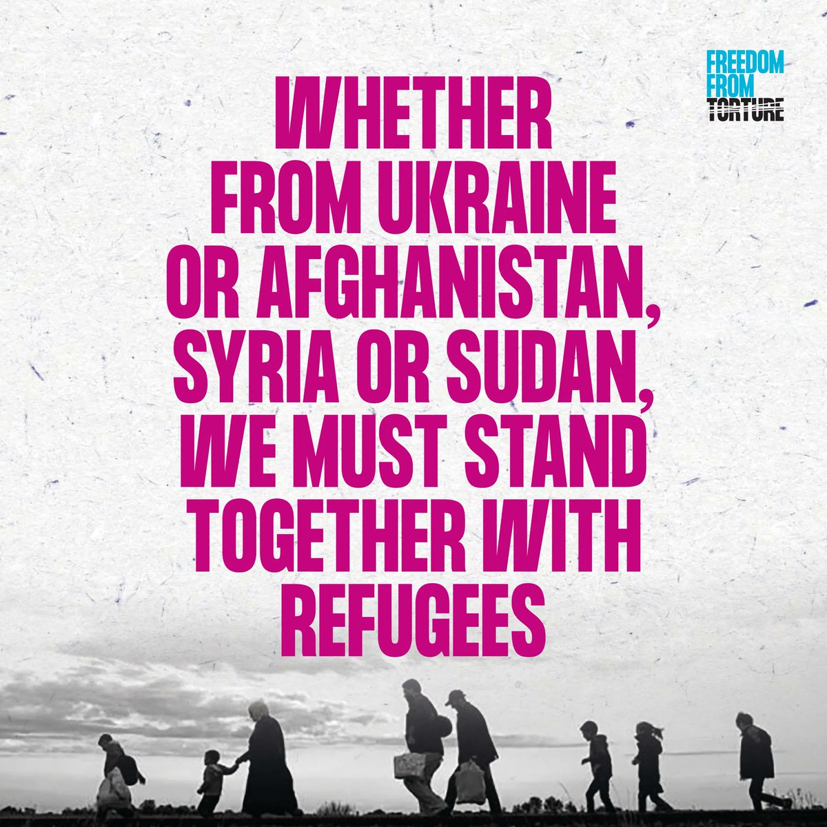 Freedom from Torture🧡 tweet media