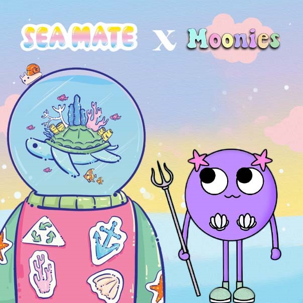 SeaMateNFT's tweet photo. We are partnering with @MooniesOfficial for: 

3 x Sealist giveaway (Priority Lane for Free Mint)  
3 x The Moonies WL

To join🌊
1️⃣ Follow @SeaMateNFT , @MooniesOfficial, and @Emilsmsurf
2️⃣ Like, RT &amp; Comment
3️⃣ Join: https://t.co/F2zPgyMAOP

#NFTs #NFTGiveaways #NFTCommmunity https://t.co/x5lBtSSrn4