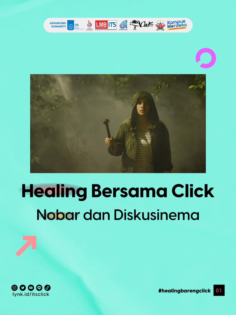 ITS_CLICK's tweet photo. [Healing Bareng]

Selamat Malam Sineas Indonesia!

Hallo gess!!! Sebelum ETS kita refres dulu yukk!! Kita healing nonton bareng film Sebelum Iblis Menjemput di HBC yupp, catat tanggalnya siapin waktu healingnya https://t.co/Q4bZt2ZlFs