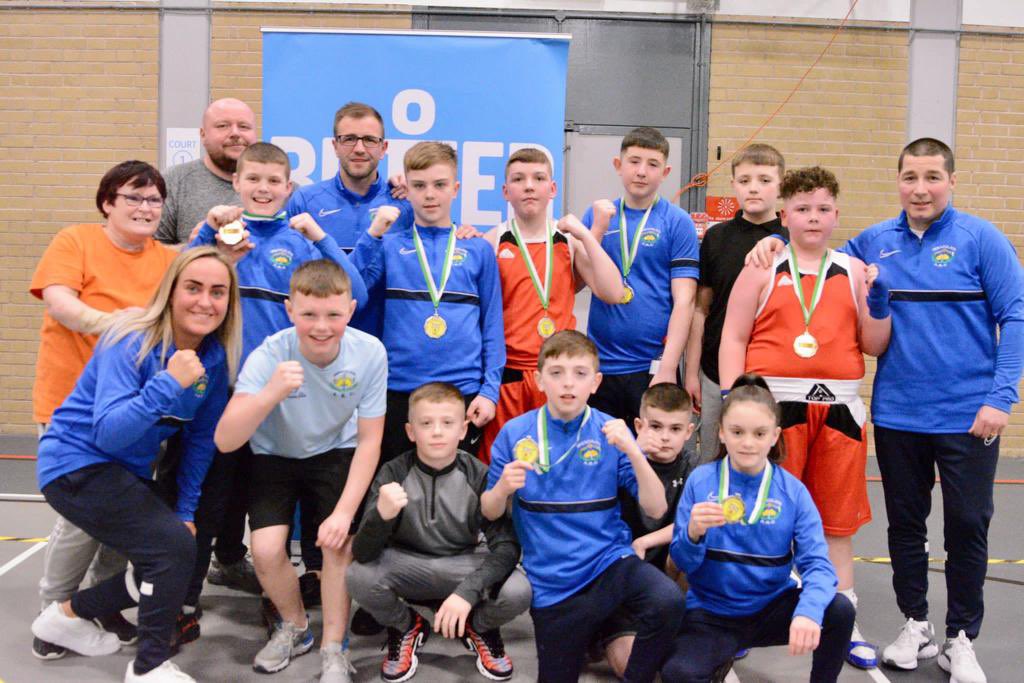 Brilliant tournament for the Immaculatas young competitors this week… 5 champions and 3 runners up 👏 👏 … all boxers showed tremendous courage and heart winning contests and losing contests ❤️ 💪… some tremendous fights that they will all learn from going forward👏 👏.