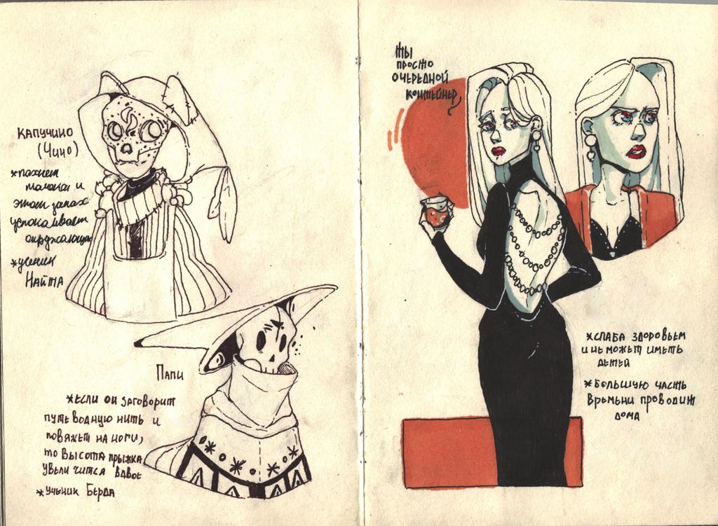 MarkovaPelagea's tweet photo. sketchbook spreads
#sketch https://t.co/fih8QBwvJx