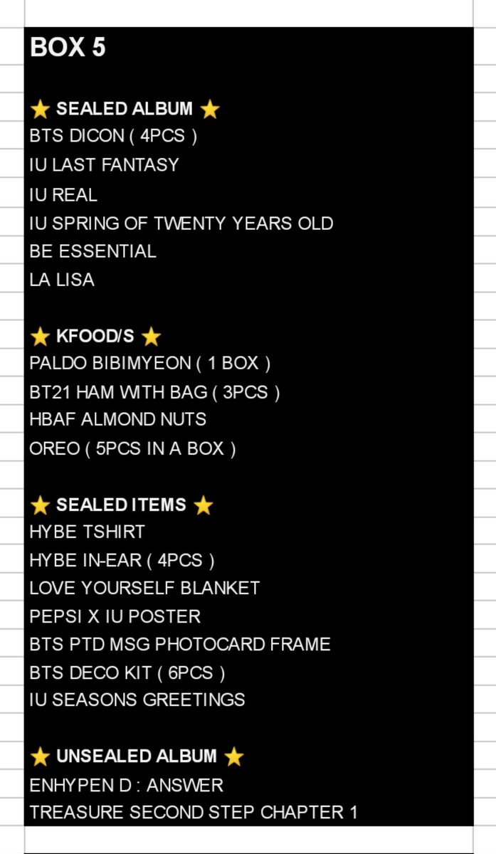 YourMerchPH_'s tweet photo. 📌 UPDATE AS OF MARCH 25, 2022 #YMPHUpdates

⭐ BOX 5 
na pickup na po ng UMAC sa
Kr Address our BOX 5.
  process of box :
~ Container Loading
~ Schedule of Shipping to PH
~ ETA to Manila port
~ Custom Clearance process

⭐ BOX 6 CURRENTLY ON-GOING https://t.co/wgJIjTcEWz