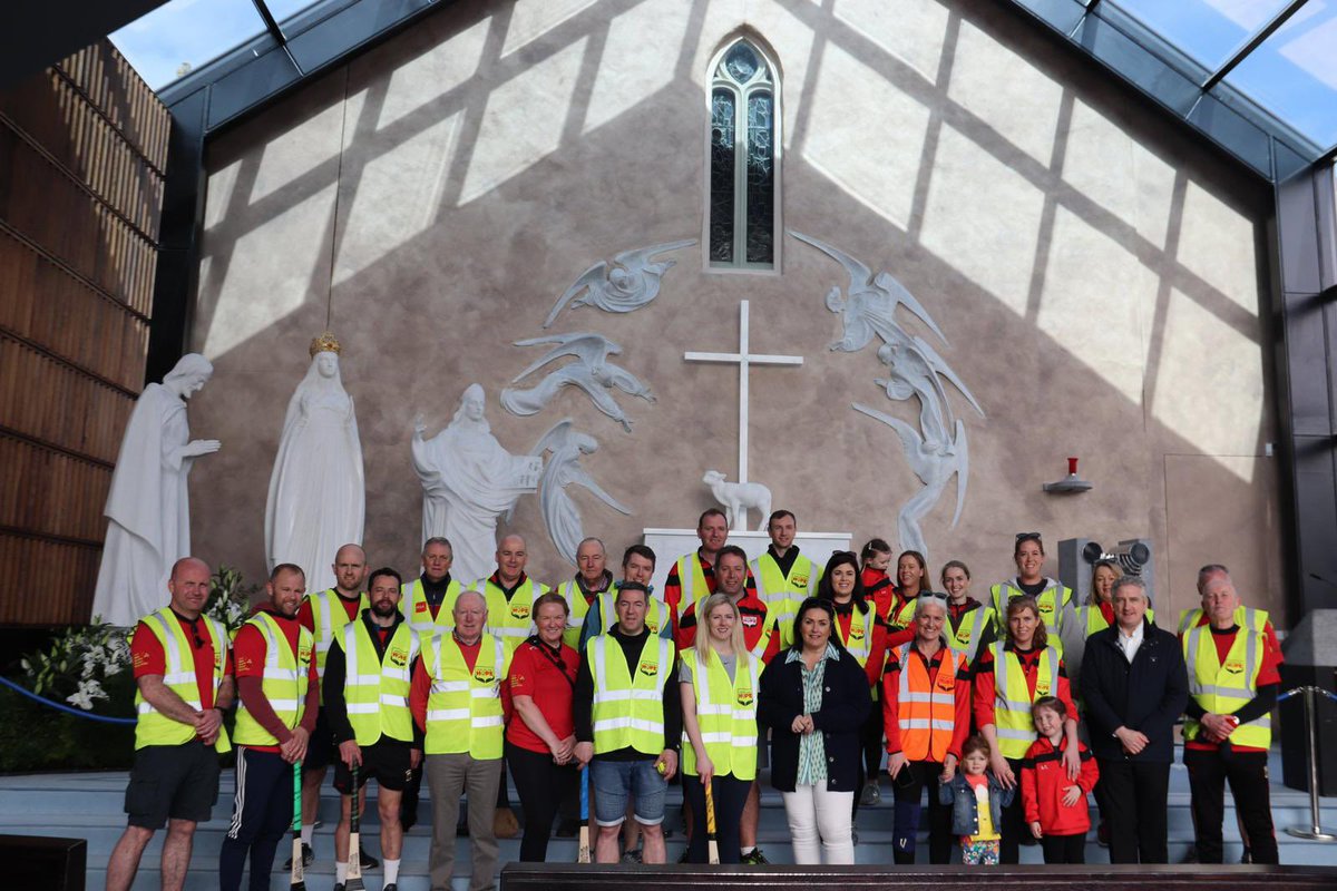 2 days, 52 km and way too many blisters but we’re half way there! The turnout, support and response so far has been out of this world! Thank you to very one along the way. Looking forward to the next 2 days as we head for Roscommon! #hurlingforhope #mayoroscommonhospice #IMNDA