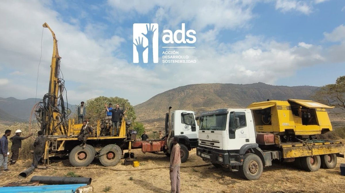 ADSongd's tweet photo. Seguimos perforando para seguir sumando.
Estamos en Kฤซrara, Oromiya, una ciudad ubicada en Etiopรญa a unos 39 km al norte de Addis Abeba, la capital del paรญs, construyendo un nuevo pozo de agua.
#FelizViernesATodos #adsongd #adsong #Colabora #fundaciรณn #etiopรญa #ONG #safewater https://t.co/qkXxkrQXkt