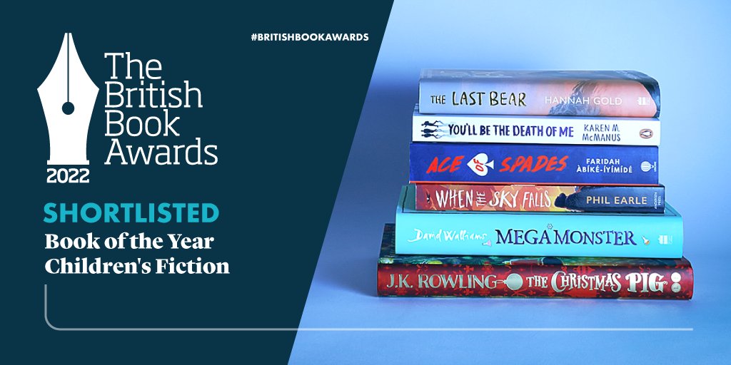 Congratulations to our Book of the Year Children's Fiction shortlistees @faridahlikestea, <a href="/davidwalliams/">David Walliams HQ</a> and Tony Ross, @_JimField and <a href="/jk_rowling/">J.K. Rowling</a>, <a href="/HGold_author/">Hannah Gold - here sometimes 🤩</a> and Levi Pinfold, <a href="/philearle/">Phil Earle</a> and <a href="/writerkmc/">Karen M. McManus Updates</a>! 

#BritishBookAwards #Nibbies

<a href="/theweekjunior/">The Week Junior</a>