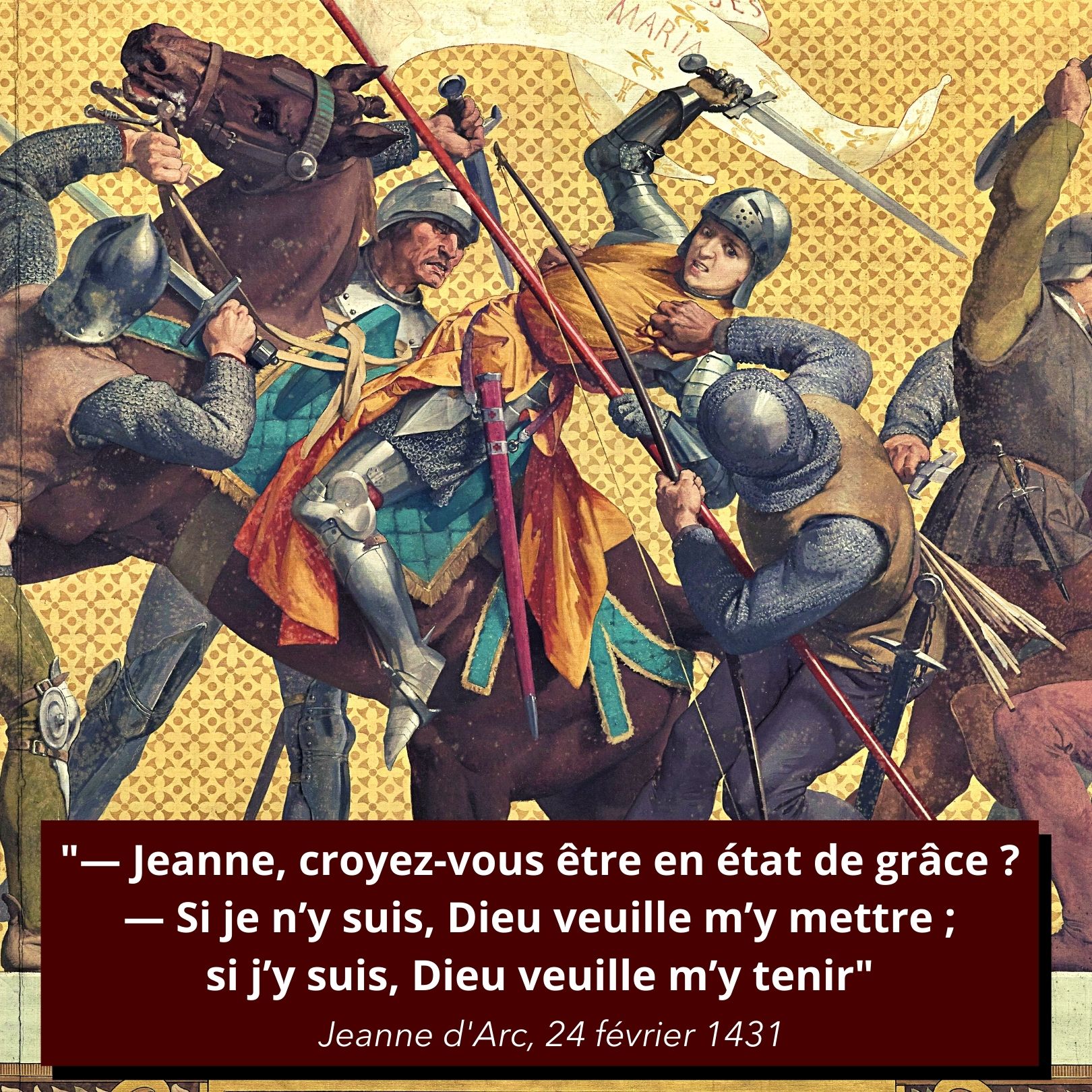 L Histoire En Citations 23 Mai 1430 Capture De Jeanne D Arc Savez Vous Ou Et Par Qui Reponse Et Explications En Citations Sur T Co Gp1g2frpb0 Vous Aimez Cette