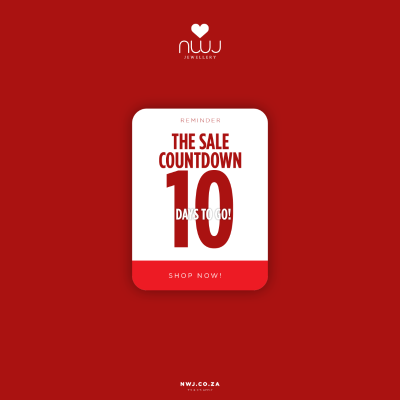 NWJ_Jewellery's tweet photo. This is your Friday morning reminder about the final stretch of our Sale. With only 10 days left to grab these sparkling deals, you really don’t want to miss it - what’s not to love?
#LOVENWJ
#NWJJEWELLERY
#JEWELLERYLOVE
#LOVEFORALL
#LUXURY
#NWJSALE
*T’s & C’s Apply https://t.co/Zyv3P9X9q4