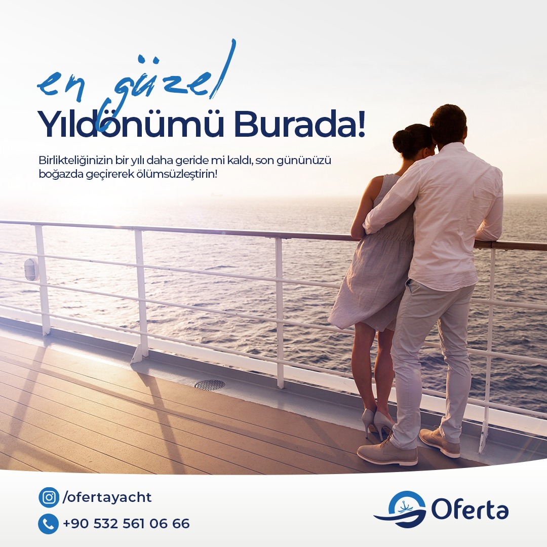 En Güzel Yıldönümü Burada!

.
.
#tur #boğazturu #ofertayacht #teknededoğumgünü #teknedeevlilikteklifi