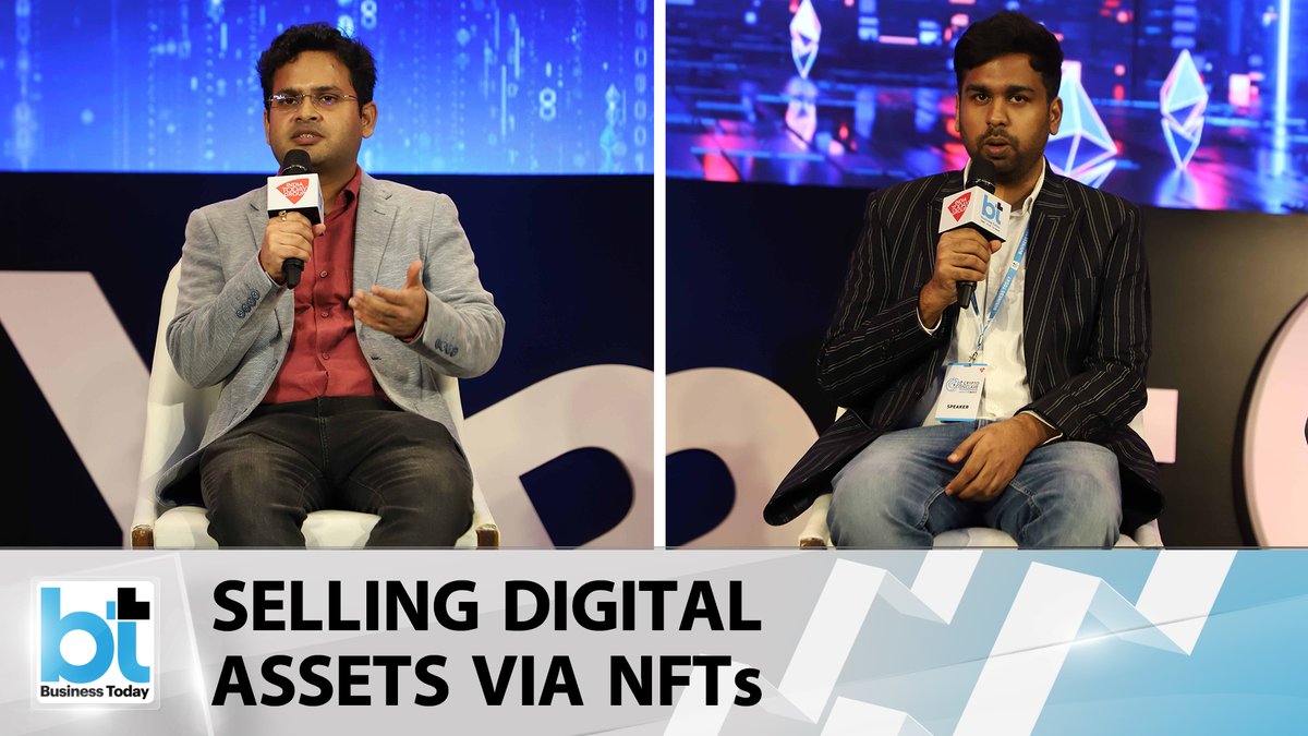 business_today's tweet photo. How can you sell your digital assets in the safest way possible? Ramkumar Subramaniam and Toshendra Sharma decode it, in conversation with Aabha Bakaya. Watch videos from #BTCryptoConclave: https://t.co/v6wJOUCGGe | #crypto @AabhaBakaya @Ramkumartweet @toshendrasharma @CoinDCX https://t.co/KwAhgplYyc
