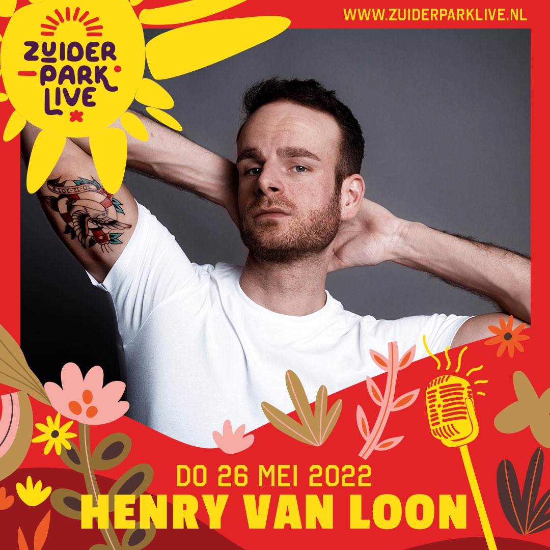 🎭  Henderball in de Haagse openlucht? De kaartverkoop voor do 26 mei start om 10u zuiderparklive.nl/tickets/henry-… <a href="/HenryvanLoon/">Henry van Loon</a> #zuiderparklive
