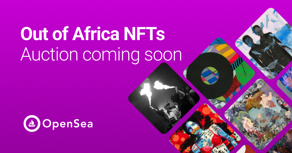 Coming soon - the Out of Africa NFT Auction! 

View the full collection on OpenSea &amp; stay tuned to find out more information on the auction! 

Click here to view:  opensea.io/collection/out…