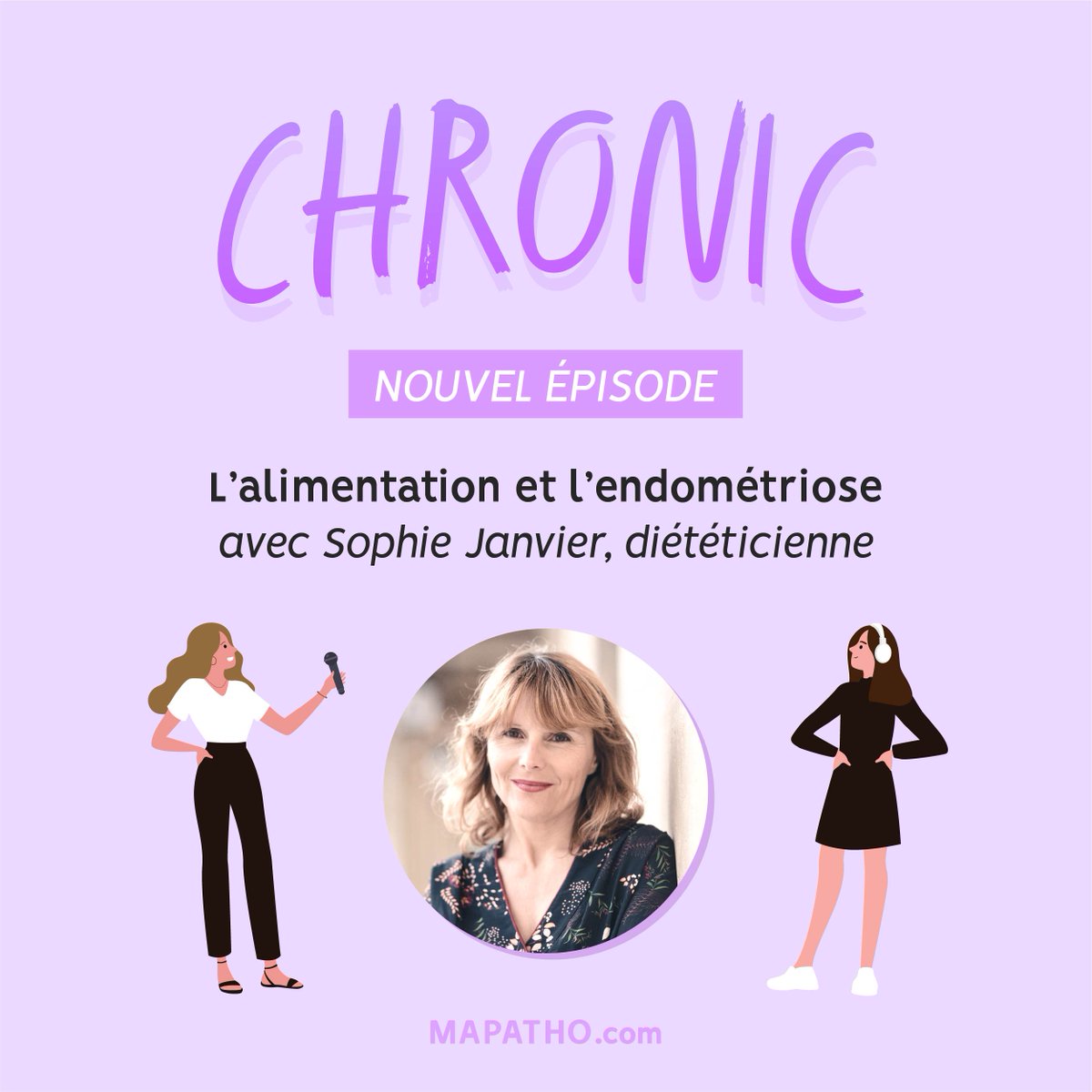 Un nouvel épisode de notre podcast Chronic est en ligne ! 🎉

Pour cet épisode dédié à l’endométriose, Florence interviewe Sophie Janvier, diététicienne. 💖

Pour l'écouter, c'est juste ici 👉 podcast.ausha.co/chronic

#endométriose #alimentation #podcast