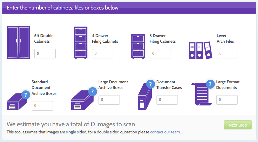 Planning your business budgets for next financial year?  Estimate document scanning and archiving costs using our quick quote tools.  bit.ly/3IxyTWr #businessplanning #scanning #archiving