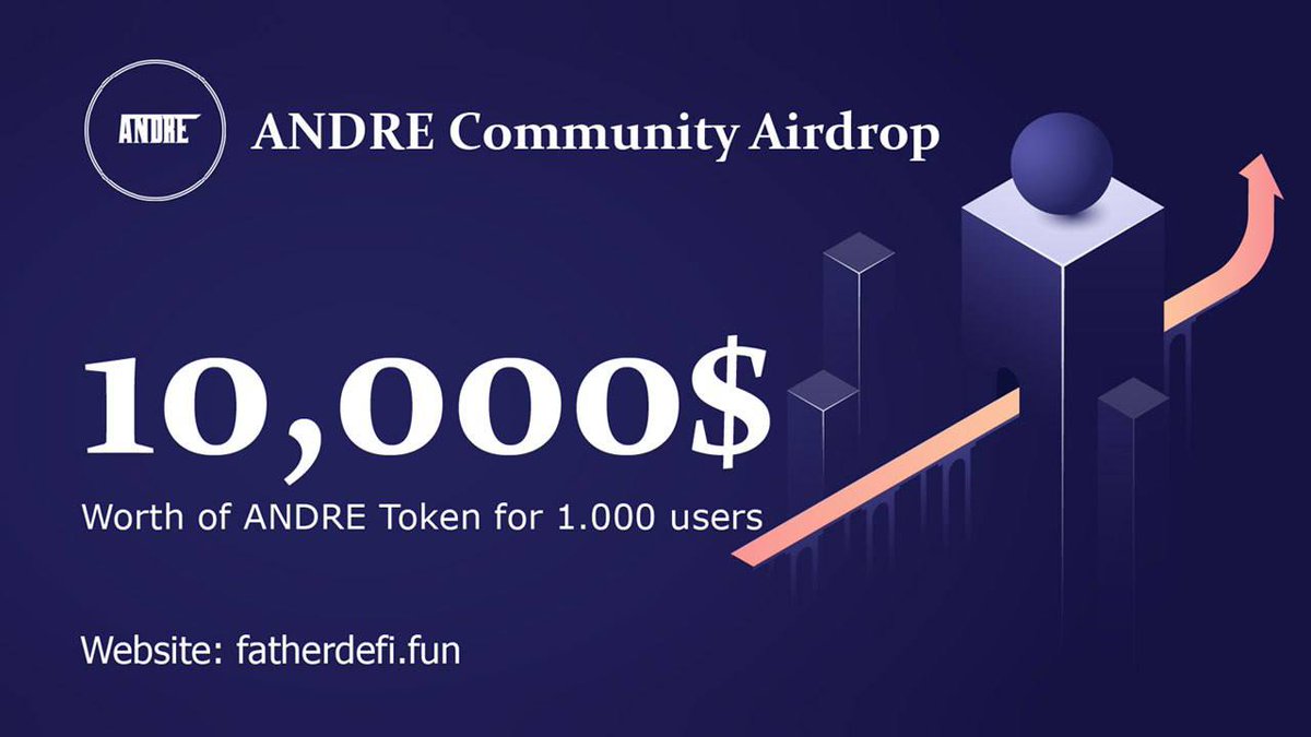Do you love Andre Cronje and want him back to Defi like us? If so join our Fairlaunch meme token $ANDRE airdrop to honor Andre Cronje. Filling in this form: 
docs.google.com/forms/d/e/1FAI… 
Our website: fatherdefi.fun