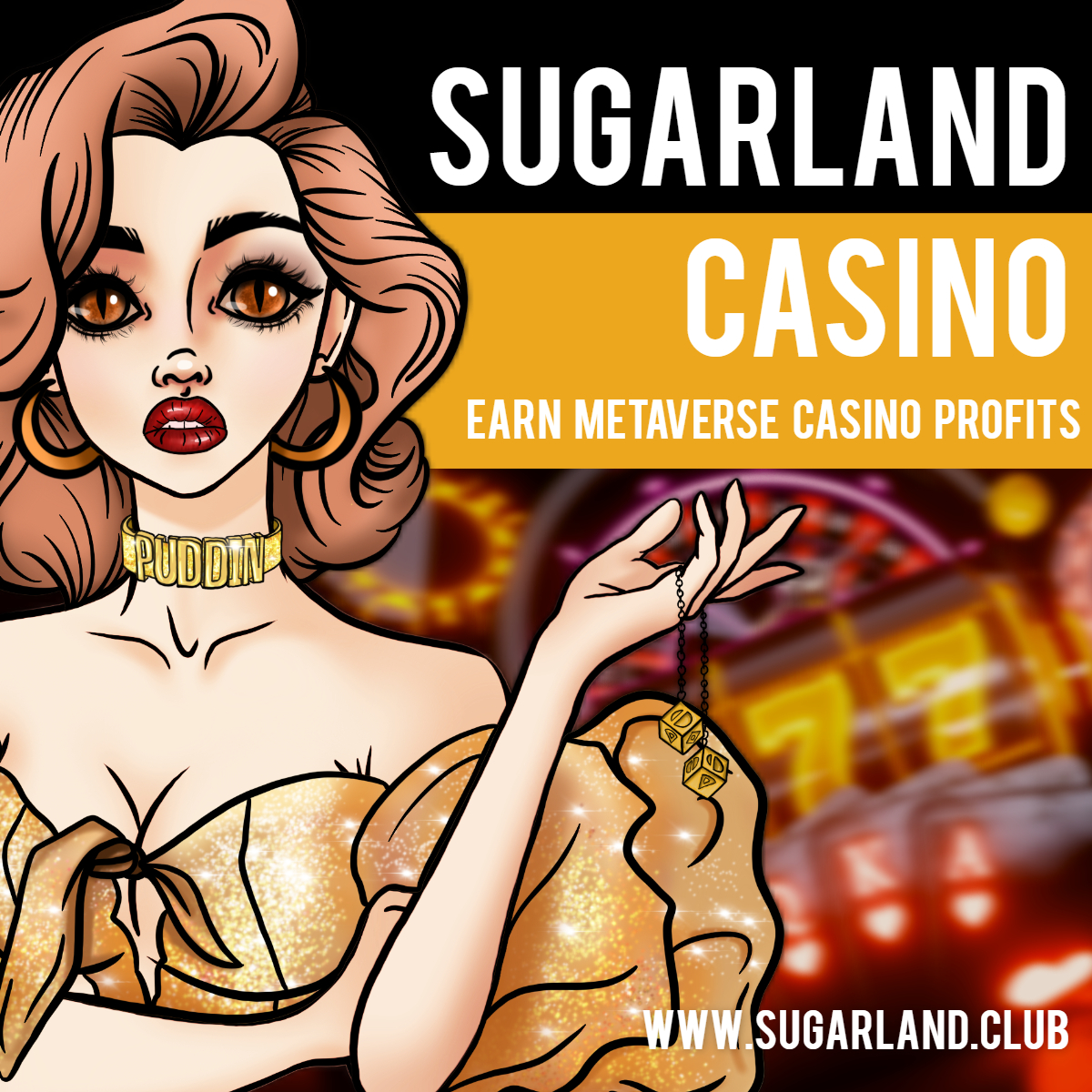 As golden as this Sugarbabe looks, so is the opportunity to get into this project early. @SugarLandClub is a fully doxxed women-led project generating a passive income to holders through metaverse casino profits.
Whitelist is open.

Discord: discord.gg/8Xv4C2Qe
#NFT #Crypto