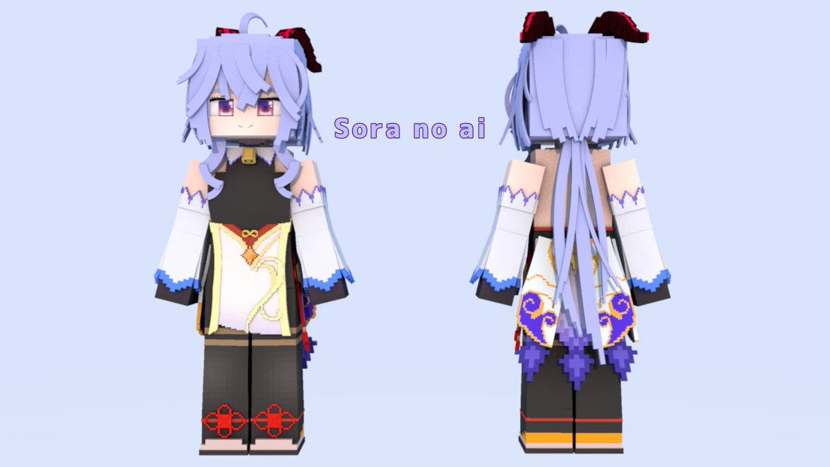 RigMNEXTION_ID's tweet photo. rig ganyu genshin inpact By sora no ai make on c4d

#c4d #c4dminecraft #GenshinImpact #Ganyu #ganyu_genshin_impact #minecraftindonesia #minecraftfanart https://t.co/lgU304sSCG