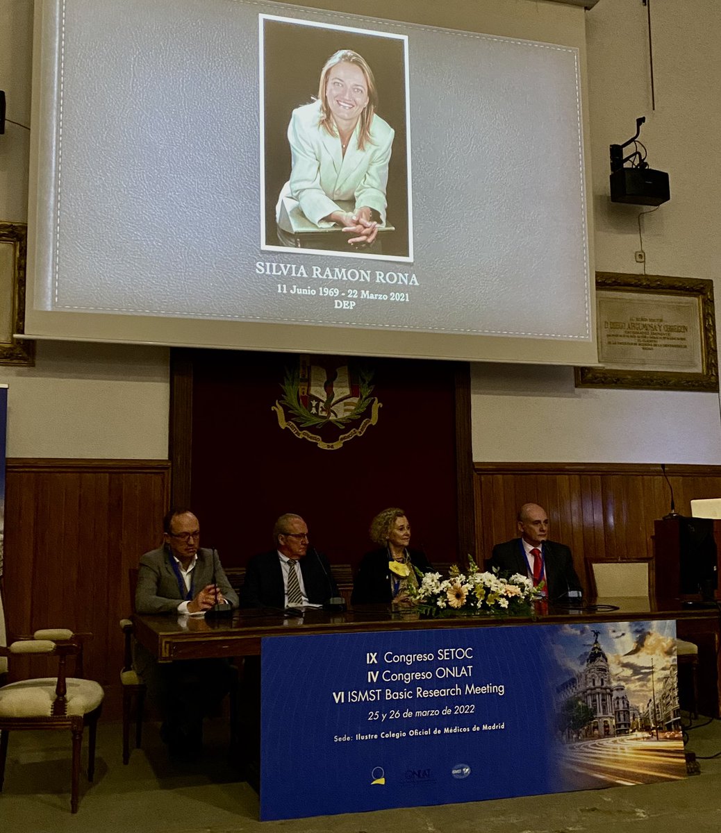 🖤 Homenaje a la Dra.Silvia Ramón en el IX Congreso SETOC - IV Congreso ONLAT - VI ISMST Basic Reserach Meeting.
DEP <a href="/drasilviaramon/">Silvia Ramon MD, PhD</a>