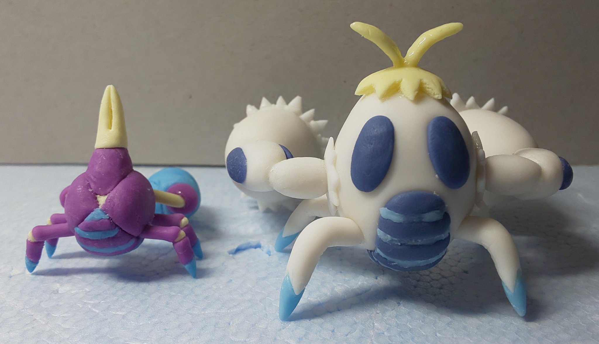 Mkノコノコ マケンカニ 左 ケケンカニ 右 2匹合わせて マケンカニ 制作途中 結構可愛いことに気づきましたね ポケモン ポケモン好きな人と繋がりたい ハンドメイド マケンカニ ケケンカニ T Co Dn9l3dhlps Twitter