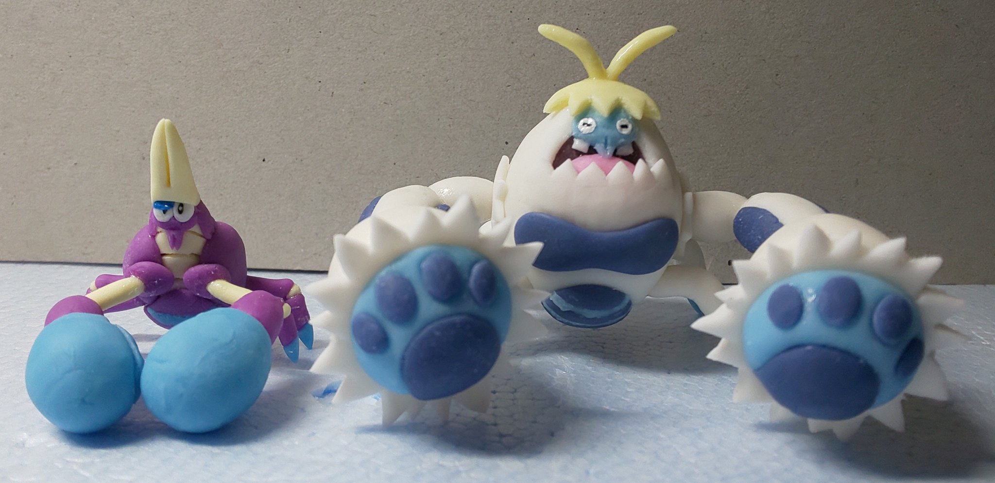 Mkノコノコ マケンカニ 左 ケケンカニ 右 2匹合わせて マケンカニ 制作途中 結構可愛いことに気づきましたね ポケモン ポケモン好きな人と繋がりたい ハンドメイド マケンカニ ケケンカニ T Co Dn9l3dhlps Twitter