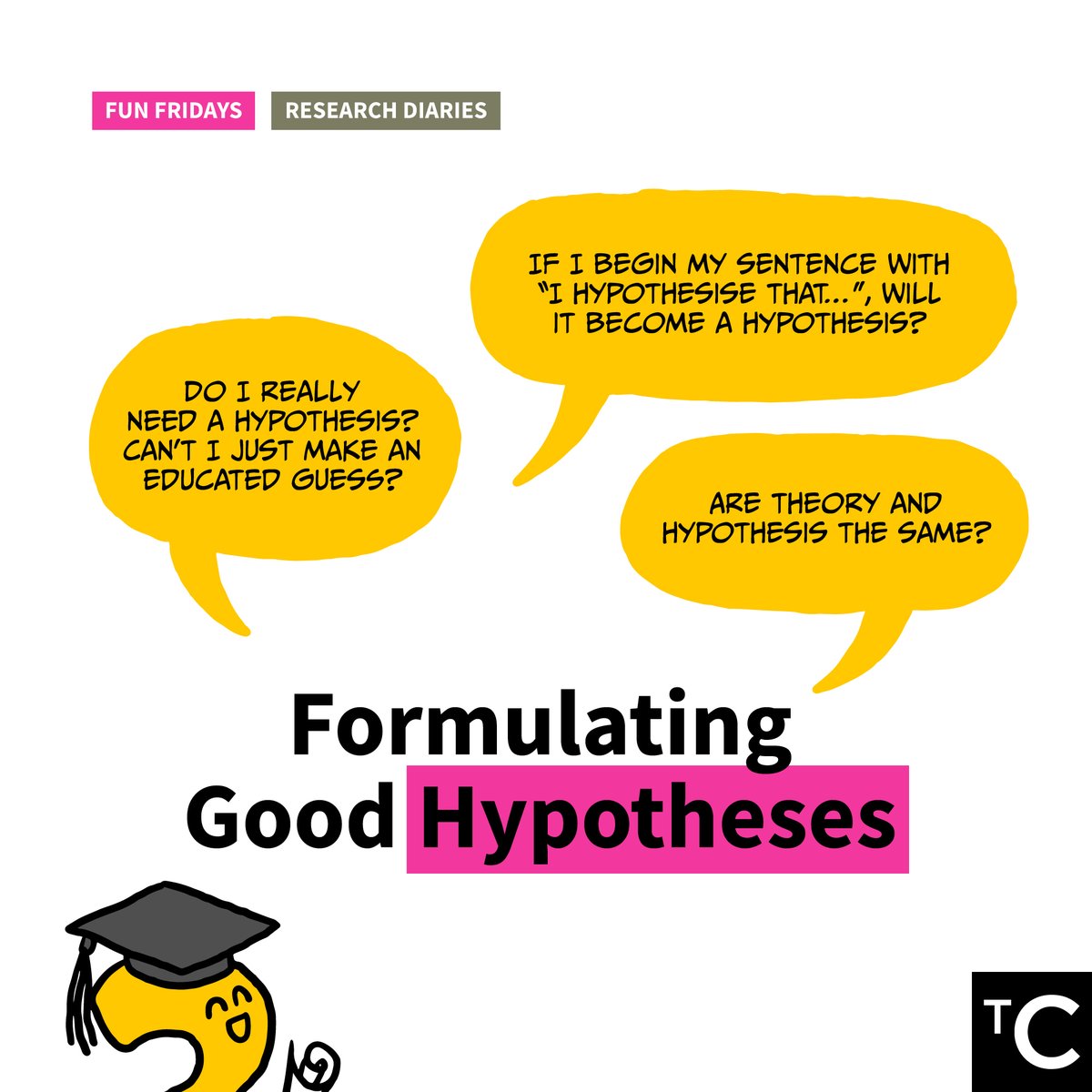 CentreMY_'s tweet photo. If you check out our #ResearchDiaries this #TCFunFriday, then you’ll definitely learn a thing or two about what it takes to form good hypotheses. Go ahead, test our hypothesis! (1/2) https://t.co/XN3piN87uJ