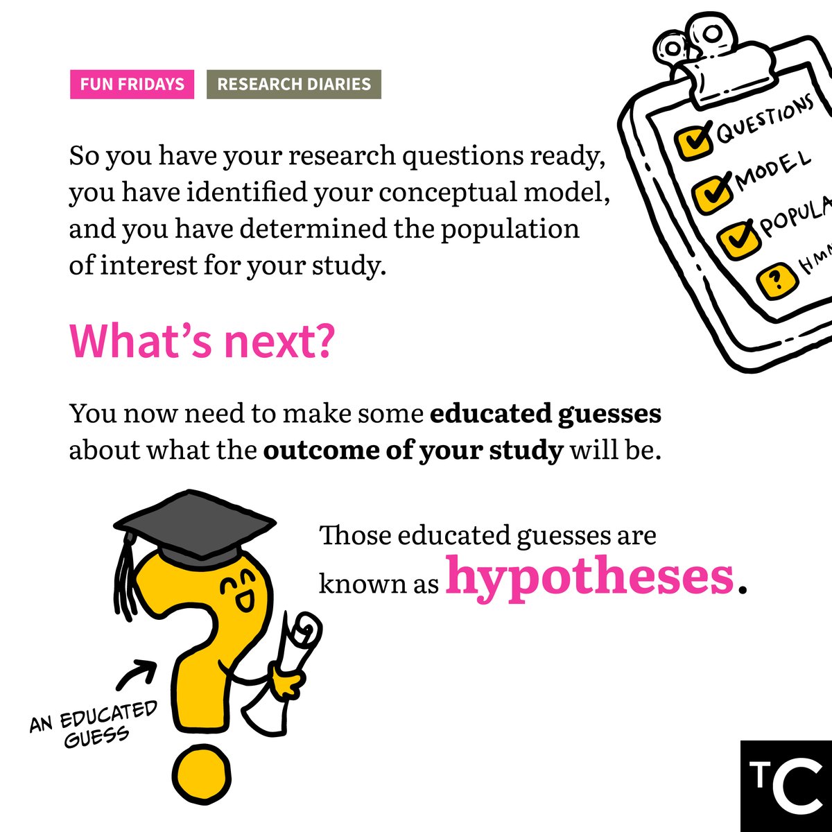 CentreMY_'s tweet photo. If you check out our #ResearchDiaries this #TCFunFriday, then you’ll definitely learn a thing or two about what it takes to form good hypotheses. Go ahead, test our hypothesis! (1/2) https://t.co/XN3piN87uJ