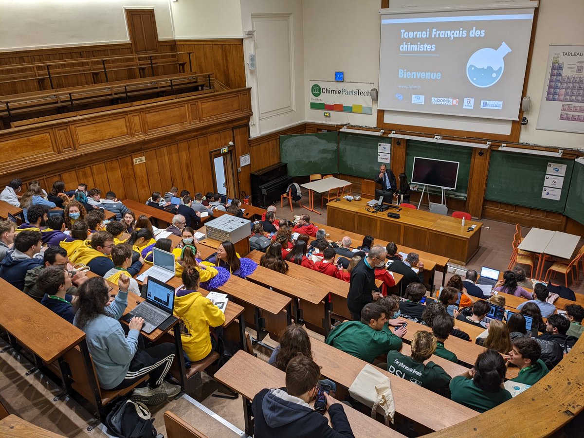 C'est le jour J pour le #TFChim. Bonne chance à tous ?