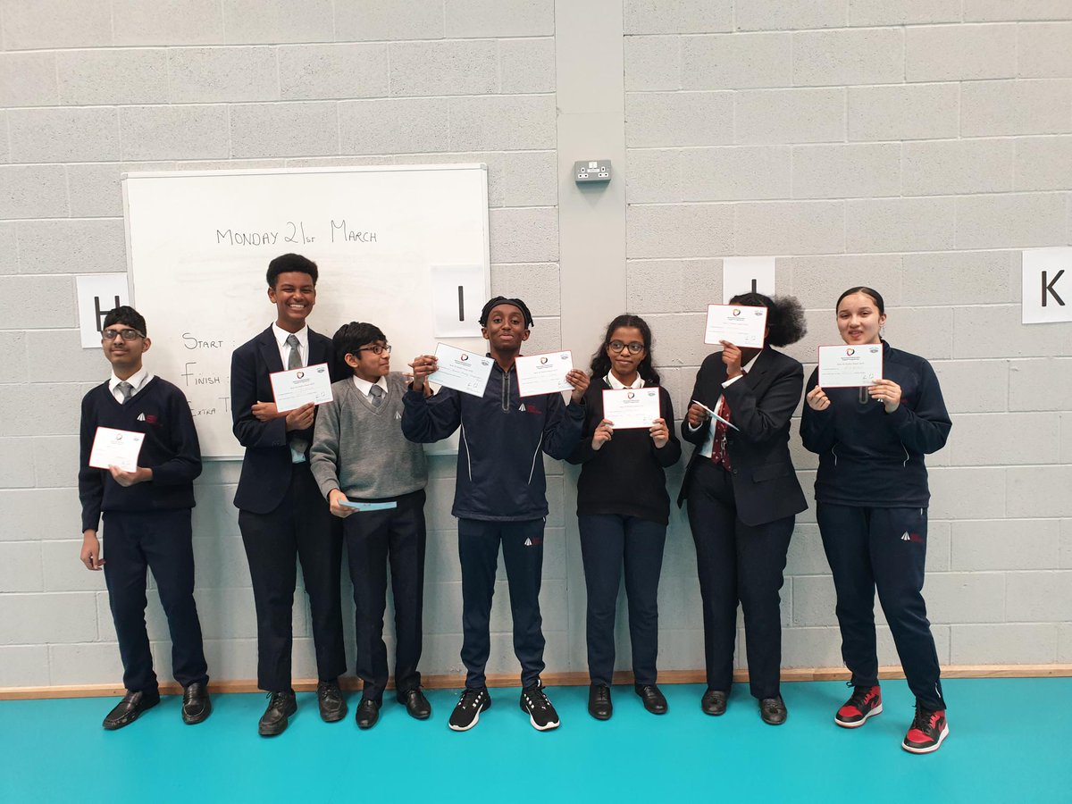 DTCMathematics's tweet photo. A massive congratulations to our two Y10 Maths Teams   who represented DTC at the @Advanced_Maths Maths Feast held at @DixonsSixth. Not only did they really enjoy themselves but also won the Teamwork award for their incredible collaborative work. Thanks to all those involved! https://t.co/cxjiKxo2Zb