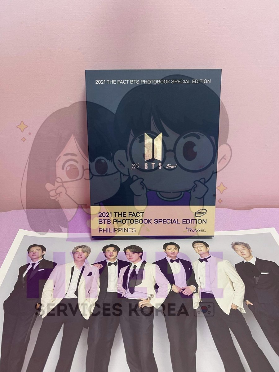 HyeriServices's tweet photo. BTS TMA THE FACT PHOTOBOOK 2021 PHILIPPINES 😍
Get yours now! PH ONHAND
#hyeriservices #btsthefact #thefact2021 #bts https://t.co/Z5xDwYLf25