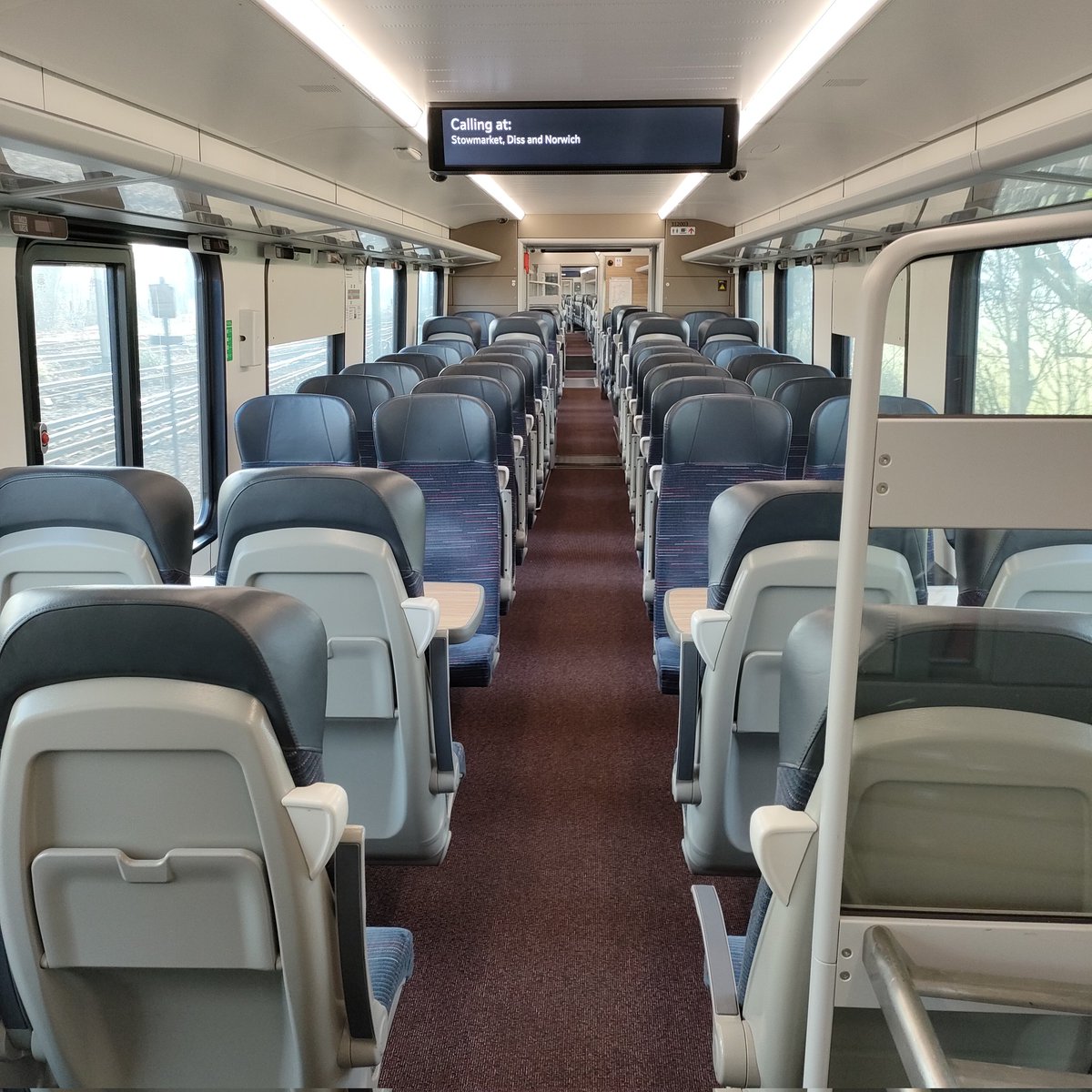 nigel_coton's tweet photo. @greateranglia are no longer offering advanced tickets on the 7.00am London Liverpool Street to Norwich due to passenger numbers returning to normal. This is the 7.00 am train. Am I missing something?

#greateranglia #railfare #ticketprice #norwich #commuter https://t.co/GtaOvR5L9X