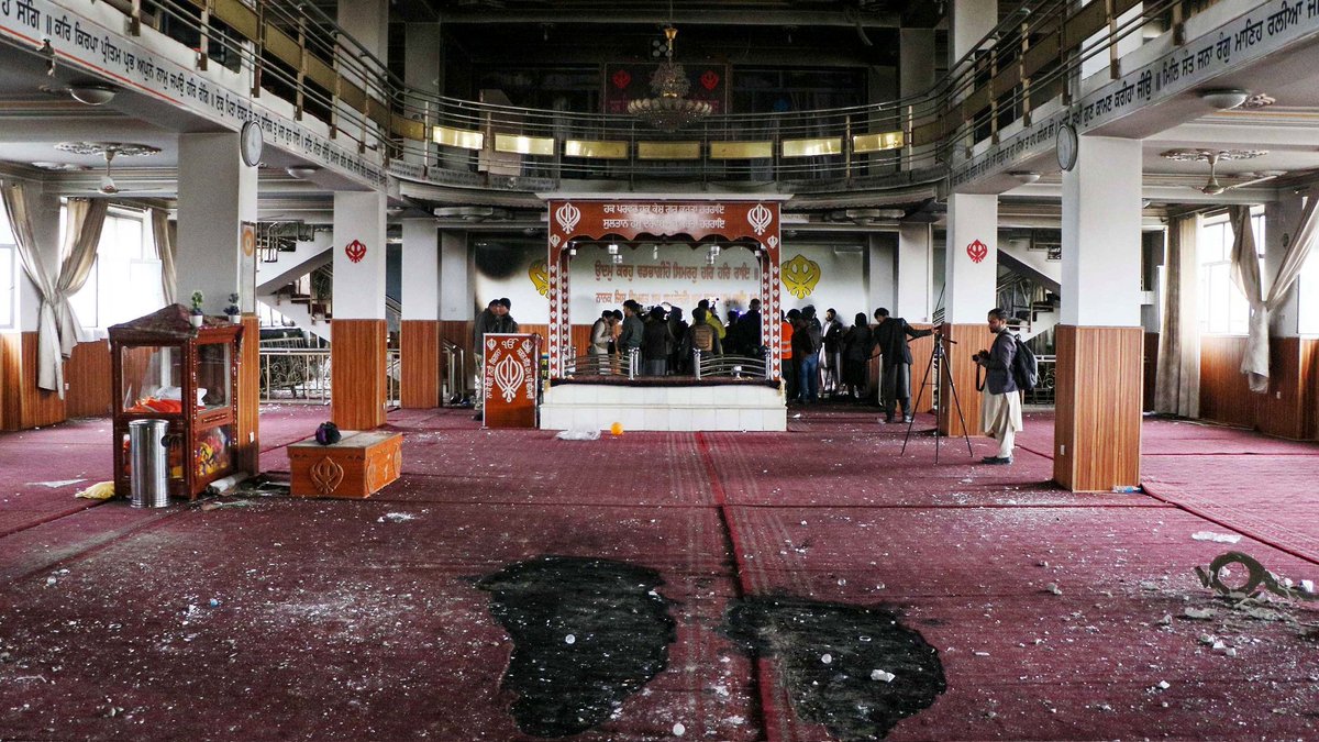 KABUL GURDWARA MASSACRE.
On 25 March 2020, ISIS-Haqqani network gunmen and suicide bombers attacked the Gurdwara Har Rai Sahib in Kabul, Afghanistan. 
200 Sikh worshippers were reported to have been in the Gurdwara, 25 people were brutally killed including a 3 year old child. 
1/