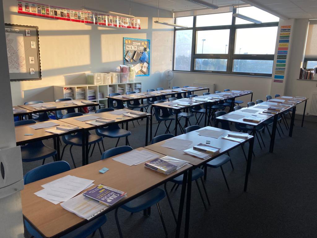 We are so lucky to have such an amazing team of staff! After the last few days Ofsted inspection - which we’re looking forward to sharing with you - TeamSNA have set up ready for our Y10 revision morning. Thank you to  <a href="/English_SNA/">English_SNA</a> 👏🏻 #TheSNAWay