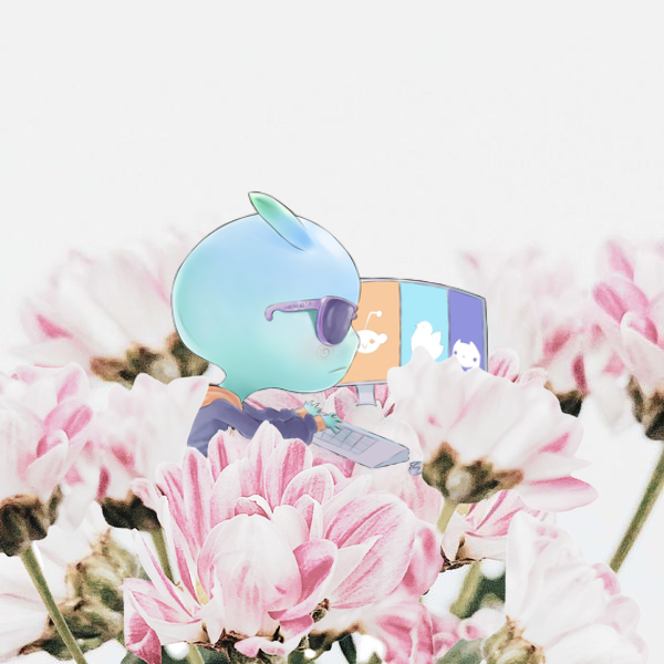 kontextnews's tweet photo. KonKon typing away in a field of flowers
— Oil on display, 2022 by @MochiNFT https://t.co/AEfhx4y9kT