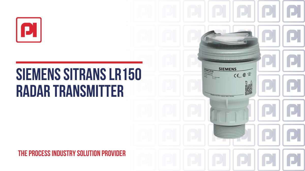 PI_SolutionsUK's tweet photo. SITRANS LR150 is a compact radar transmitter for continuous level measurement of liquids, slurries, and solids to a range of 15 m (49.2 ft).
https://t.co/felhT0LyNd

#liquids #siemensLR150 #radartransmitter #levelapplication https://t.co/GHi38bBtZA