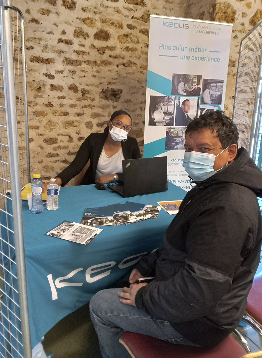 En #IDF, #Keolis propose des emplois durables dans le domaine de la #mobilité.
Comme au Forum des métiers du #transport à <a href="/villedechoisy/">Choisy-le-Roi</a> ou au Forum #Emploi de <a href="/Bretigny91/">Ville de Brétigny-sur-Orge</a>, nos équipes viennent régulièrement à votre rencontre !

Retrouvez nos offres sur bit.ly/2PRIsqI