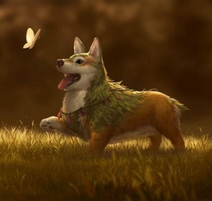 perrolero's tweet photo. Woof! Finn McCorgi!

Caballero Verde y guardián de los bosques.

Tan capaz de usar la magia como de perseguir una pelota, señalas una ardilla o dormir 12 horas del tirón!

Mis grandes enemigos? Las ardillas y los Tressym! Grrrr...

Por qué hablo? Magia feérica. Woof!

#FantasyRP https://t.co/sDXGFYWkqn
